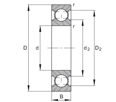 S 6201-C, ăȲYC  DIN 625-1 ˜ʵҪߴ