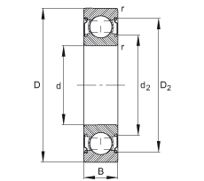 S 6004-C-2Z, ă(ni)Y(ji)(gu)C (j) DIN 625-1 (bio)(zhn)Ҫߴɂ(c)g϶ܷ