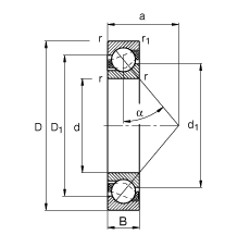 ǽ|S 7213-B-TVP, (j) DIN 628-1 ˜ʵҪߴ|  = 40