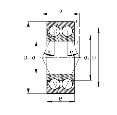 ǽ|S 3200-B-TVH, (j) DIN 628-3 ˜ʵҪߴp|  = 25