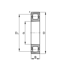 ΝLS 20217-K-MB-C3, (j) DIN 635-1 (bio)(zhn)Ҫߴ, FףF 1:12