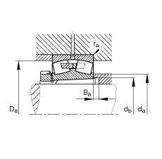 {ĝLS 23248-B-K-MB + H2348X,  DIN 635-2 ˜ʵҪߴ, F׺;o