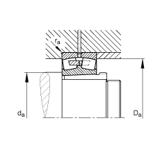 {(dio)ĝLS 24080-B-K30-MB + AH24080, (j) DIN 635-2 ˜ʵҪߴ, F׺ж