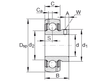 S GAY100-NPP-B-AS2/V, Ȧ ƽ^ᔶλɂ(c) P ܷ⣬(j) ABMA 15 - 1991Ӣ